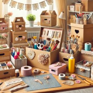 DIY: Ideas creativas para reutilizar las cajas de cartón